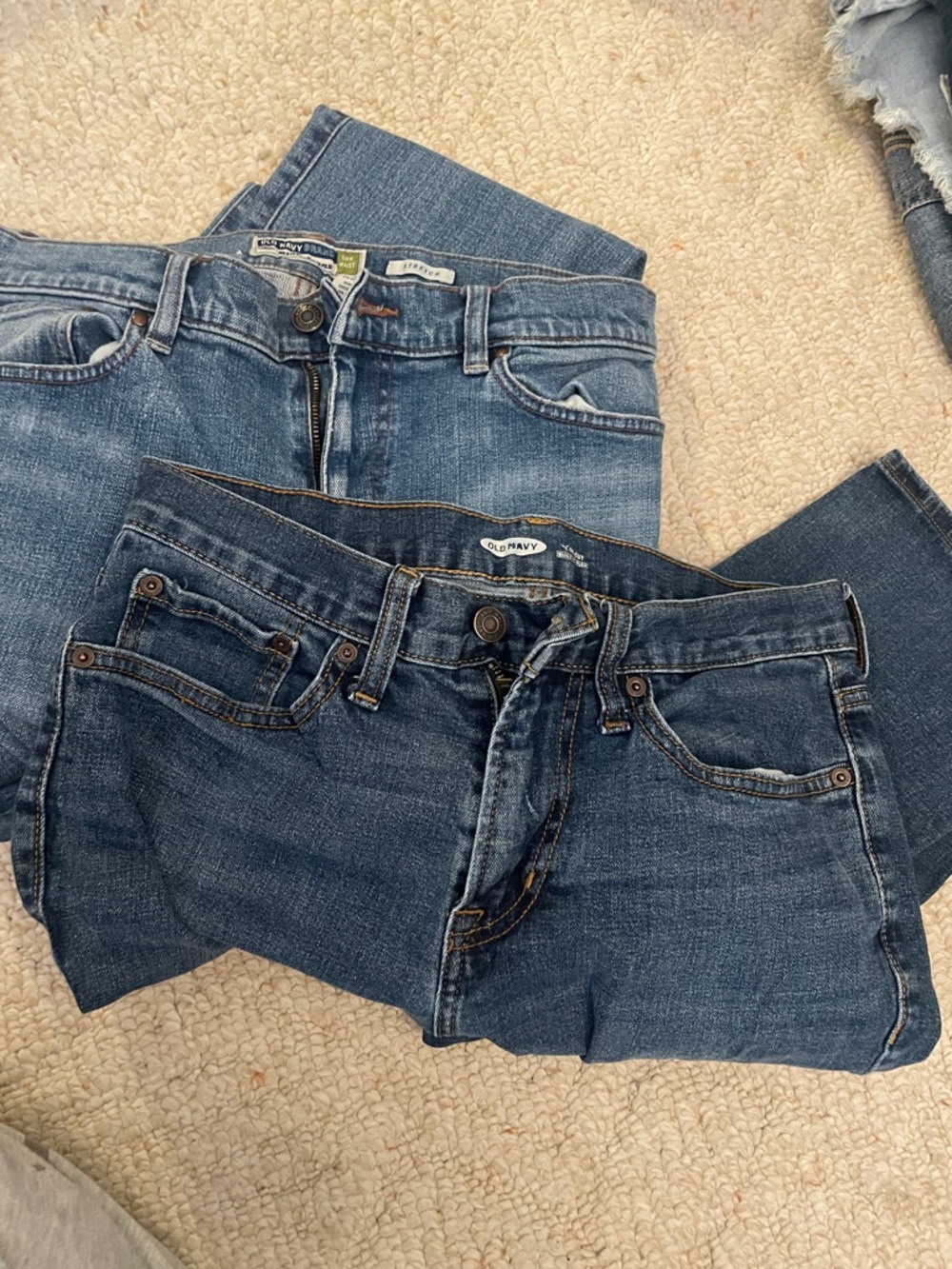 2Pair Old Navy Denim ( slight flare) Jeans Sz 9/10  GUC